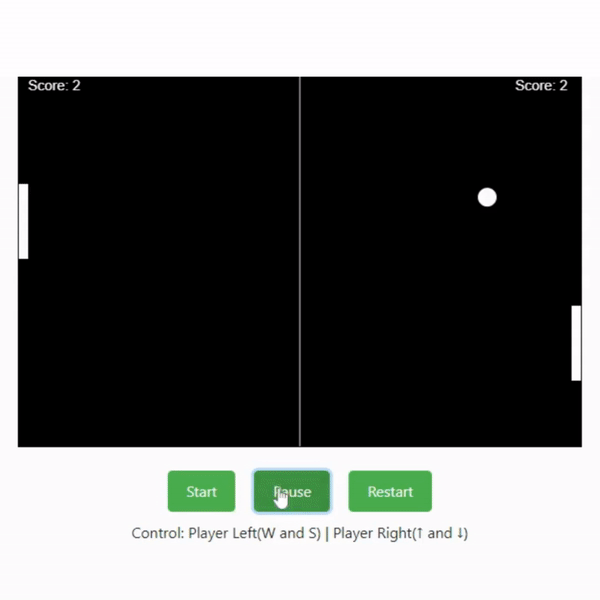 how to create a ping pong game with html, css and javascript.gif